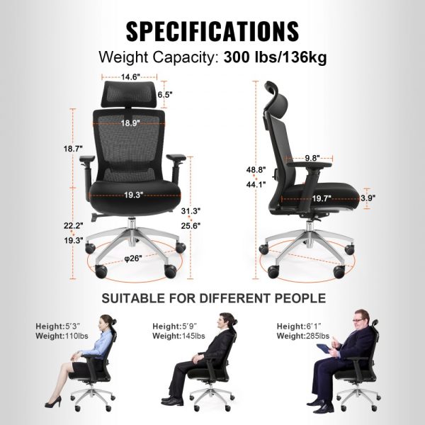 Ergonomic Office Chair – Comfort & Support for Long Hours! - Image 7