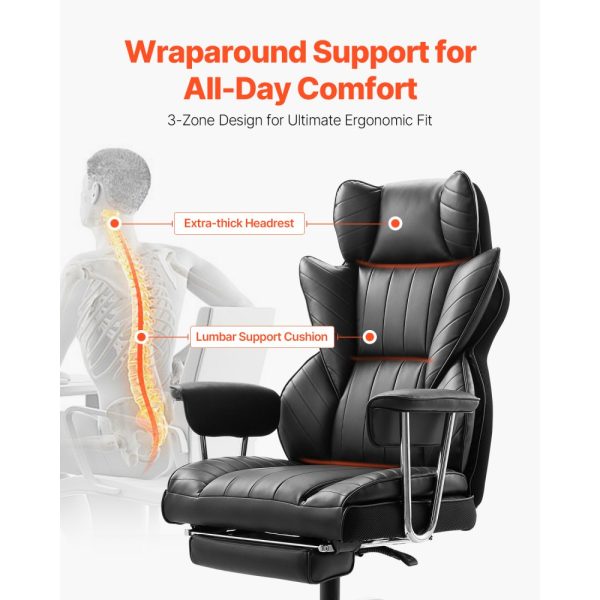 Executive Office Chair – Heavy-Duty Comfort - Image 2