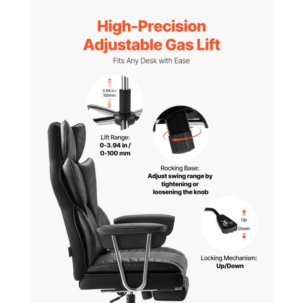 Executive Office Chair – Heavy-Duty Comfort - Image 5