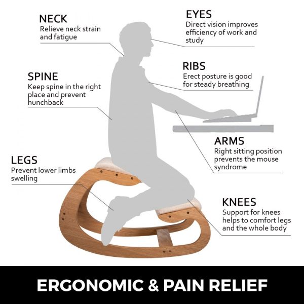 Ergonomic Kneeling Chair - Image 2